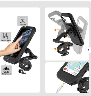 Waterproof Pro – 100% Waterproof Touch Screen Bike Phone Mount