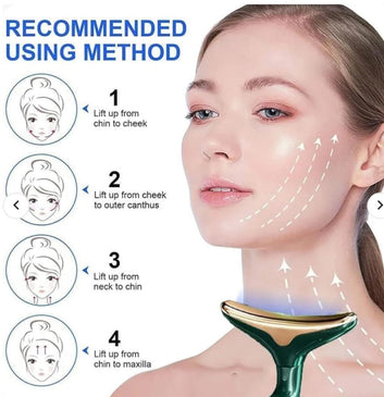 3-In-1 Face Slimming & Uplift Wand – Thermal & Vibration Beauty Massager For Face And Neck