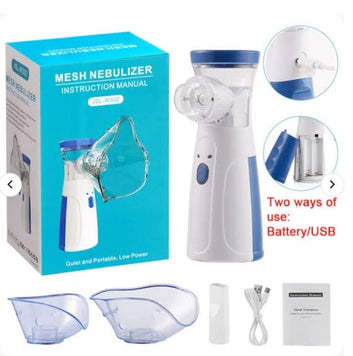 Portable Mesh Nebulizer – Quiet & Rechargeable For Kids And Adults